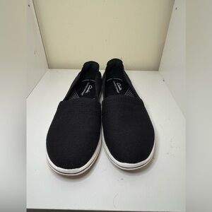 Clarks Cloudstepper Breeze Step women’s size 6 black white
